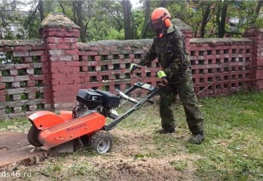 Предлагаем новую услугу-дробление пней